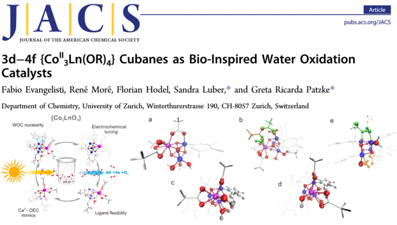  Cubanes as Bio-Inspired Water Oxidation Catalysts